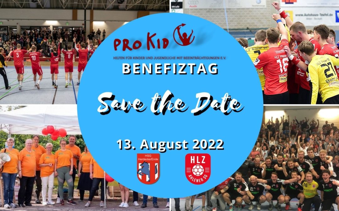 Save The Date ❗❗❗: Am Samstag, den 13.08. findet unser Benefiztag statt, bei dem wir für den Verein Pro Kid e.V. sammeln! 🥳