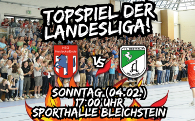 Landesliga Topspiel zuhause am Sonntag!