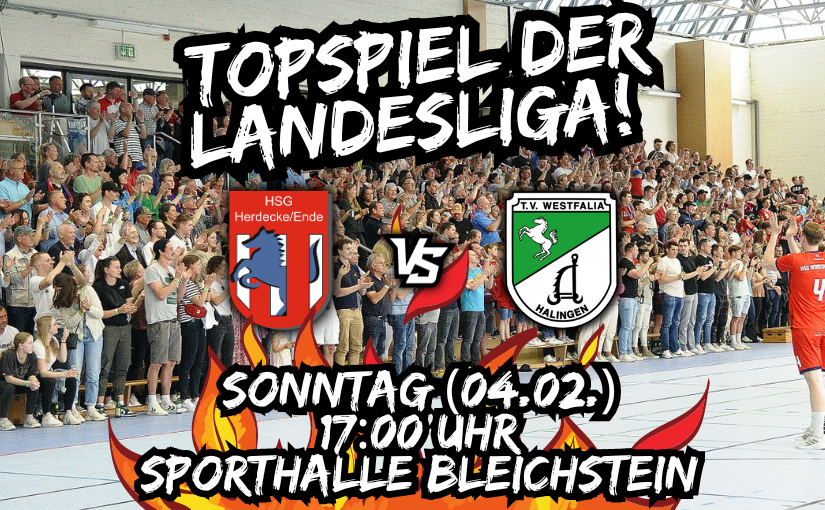 Landesliga Topspiel zuhause am Sonntag!