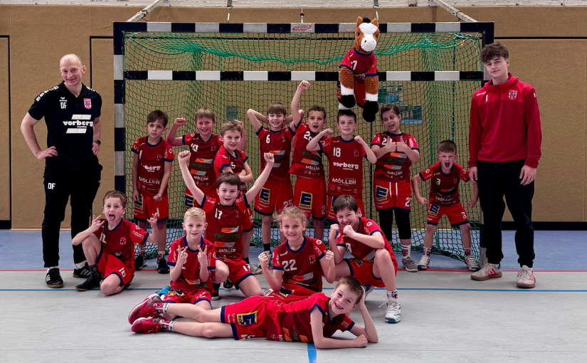 Starker Heimabschluss: F-Jugend der HSG siegt deutlich
