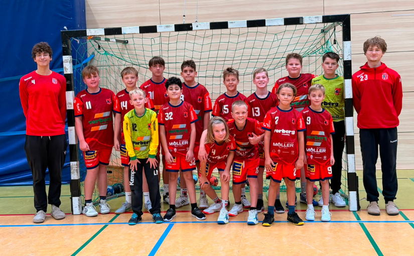 Männliche D-Jugend startet motiviert in die neue Saison