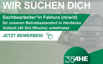 Unser Partner AHE sucht Verstärkung! 💚